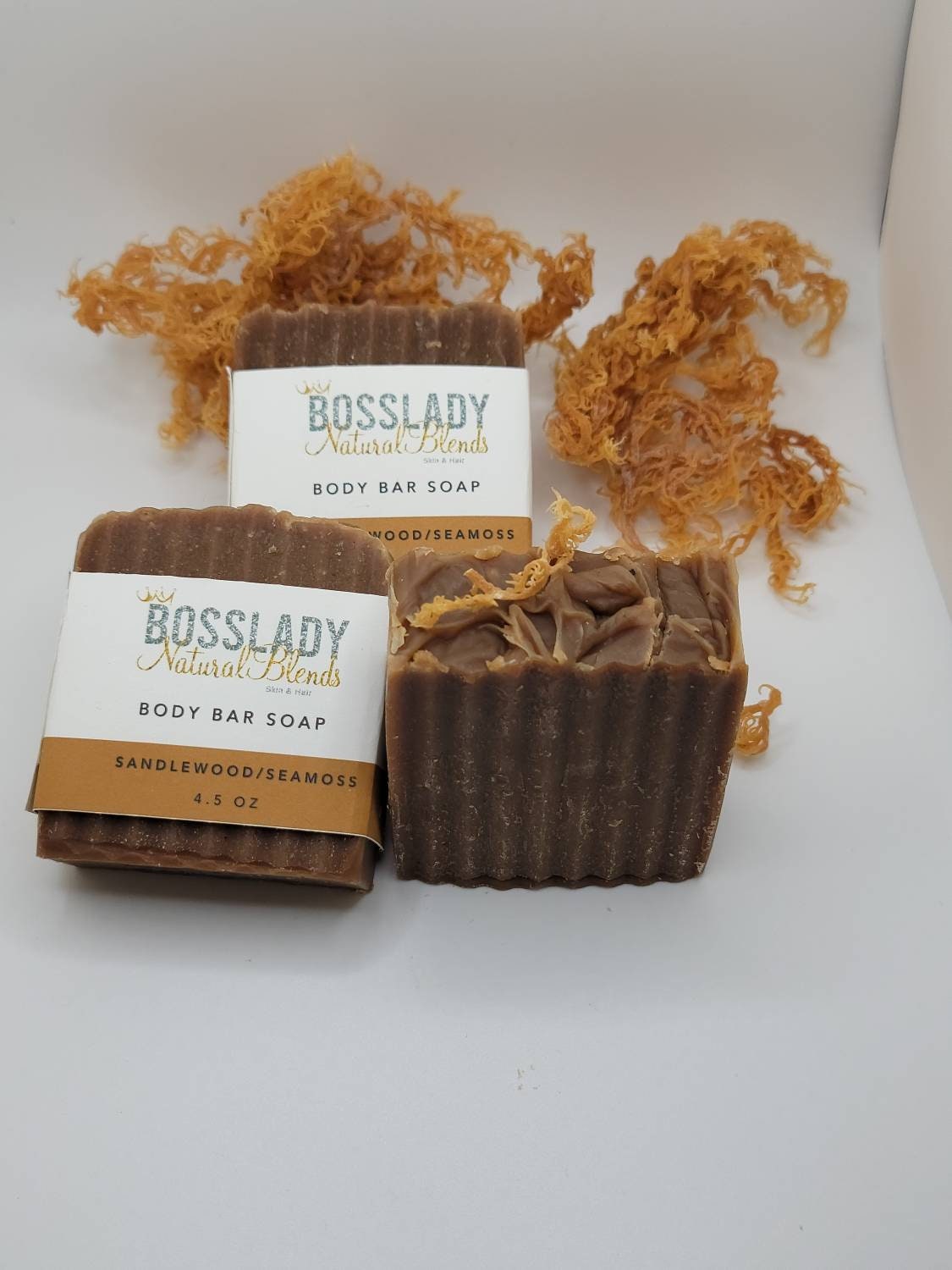 Sandalwood/Sea Moss Natural soap