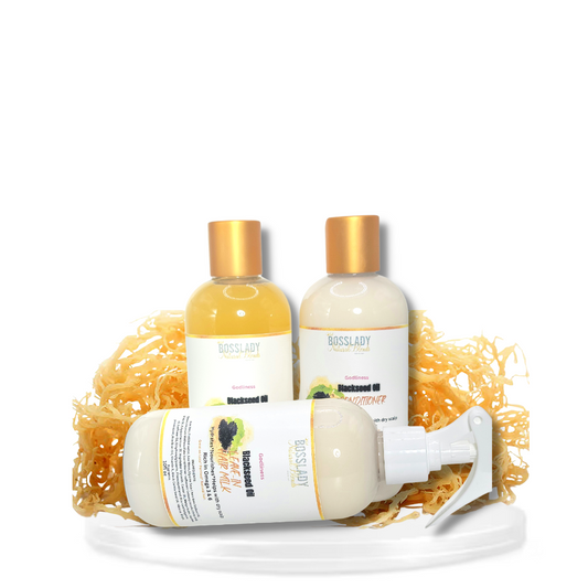 (GODLINESS)-Blackseed Oil Hair Kit